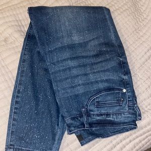 Judy Blue Jean Bleach Splatter
